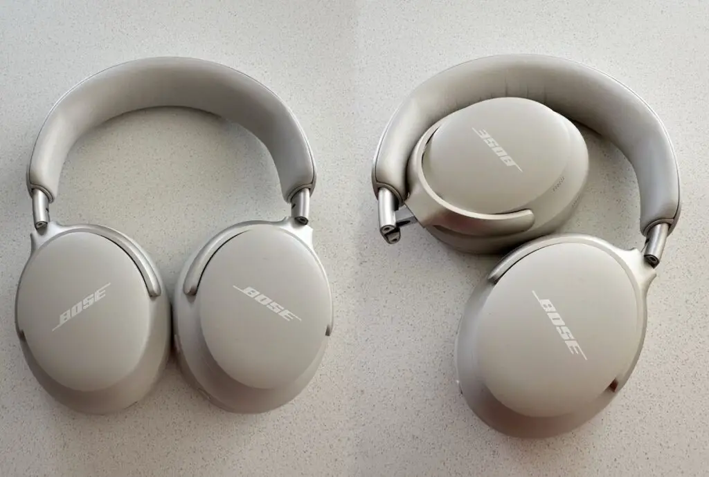 Bose QuietComfort ultra headphone design